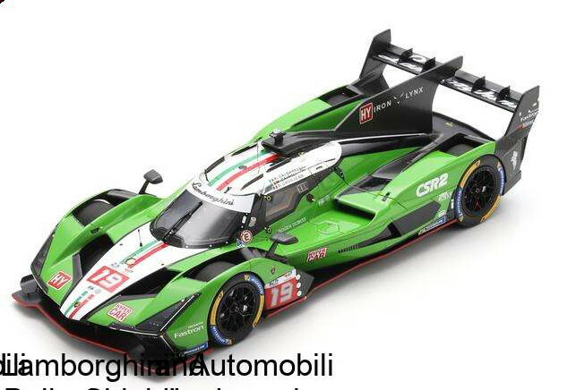スパーク 1/18 ランボルギーニ SC63 3.8L V8 ターボ チーム ランボルギーニ アイアンリンクス #19 ル・マン24時間 2024 グロージャン/カイローリ/カルダレッリ Spark 1:18 LAMBORGHINI SC63 3.8L V8 TURBO TEAM LAMBORGHINI IRON LYNX N19 24h LE MANS 2024