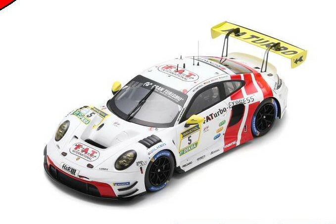 スパーク 1/18 ポルシェ 911 992 GT3 R チーム ヘルベルト モータースポーツ #5 ニュルブルクリンク24時間 2024 ロバート レナウアー/ヴィンセント コルプ/デニス オルセン/マット キャンベルSpark 1:18 PORSCHE 911 992 GT3 R MOTORSPORT N5 24h NURBURGRING 2024|Reowide モデルカー カタログ SHOP