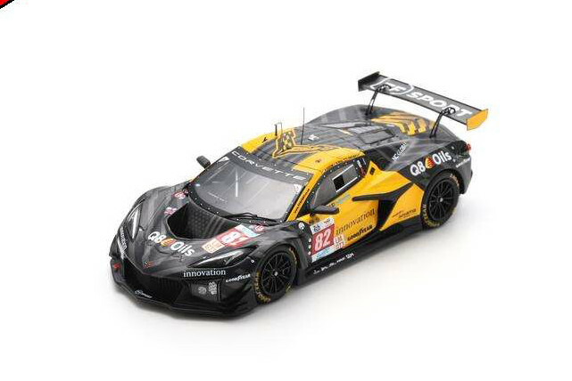 スパーク 1/43 シボレー コルベット Z06 GT3.R #82 ル・マン24時間 2024 TFスポーツ Spark 1:43 Chevrolet Corvette Z06 GT3.R N82 24h LeMans 2024 TF Sport S・・bastien Baud/Daniel Juncadella/Hiroshi Koizumi