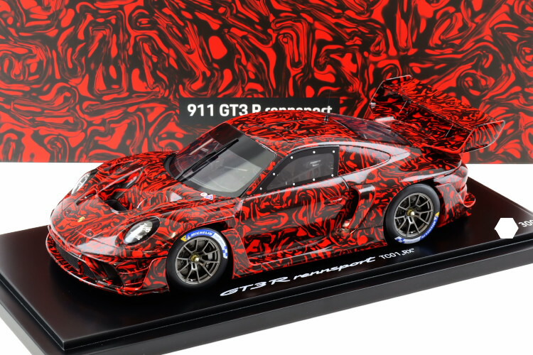楽天市場】ポルシェ特注 スパーク 1/18 ポルシェ 911 992 GT3 R