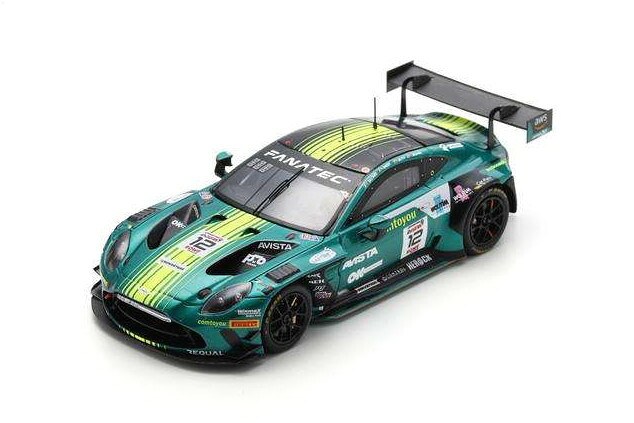 スパーク 1/43 アストンマーティン ヴァンテージ AMR GT3 エヴォ #12 2024 スパ24時間 コントユーレーシング 300台限定 Spark 1:43 Aston Martin Vantage AMR GT3 Evo N12 24h Spa 2024 Comtoyou Racing Nicolas Baert/Sebastian ・・gaard/Esteban Muth/Erwan Bastard