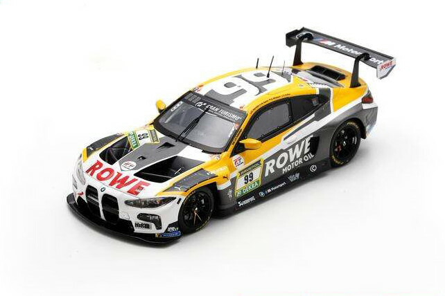 スパーク 1/43 BMW M4 GT3 #99 2024 ニュルブルクリンク24時間 ローヴェ レーシング 500台限定 Spark 1:43 BMW M4 GT3 N99 24h N・・rburgring 2024 Rowe Racing Benedikt H・・pfer/Stefan Gaukler/Jacek Pydys/Marcel Haas Limited 500 pcs
