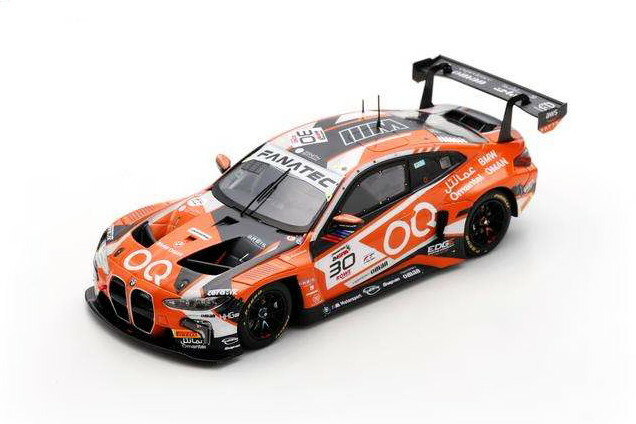 スパーク 1/43 BMW M4 GT3 #30 2024 スパ24時間 OQ by オマーンレーシング イェンス クリングマン/アハマド アル ハーシー/サム デ ハーン/カラン ウィリアムズ 300台限定 Spark 1:43 BMW M4 GT3 N30 24h Spa 2024 OQ by Oman Racing