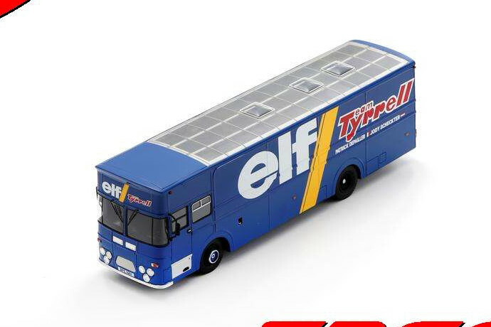 ぴかぴか光る 1/43 花の冠地びた トランス状態ボーイ ティレル 数式1 レーシングチーム 1976Spark 1:43 Leyland Transporter Tyrrell F1 Racing Team 1976