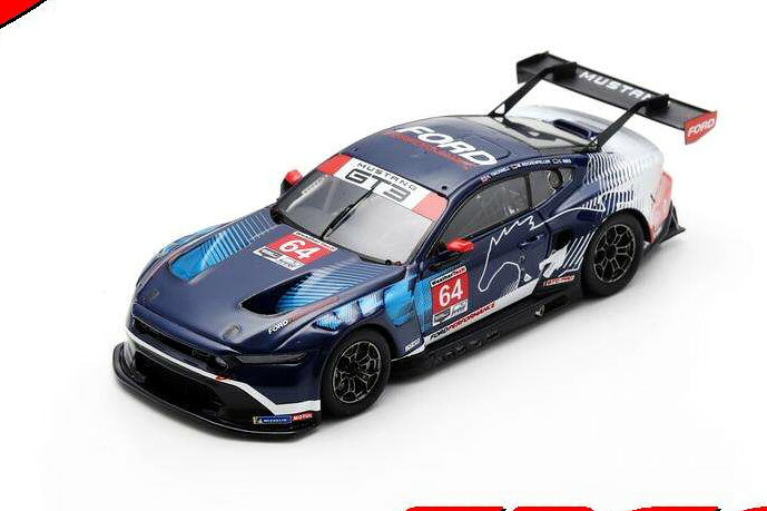 スパーク 1/43 フォード マスタング GT3 #64 プレゼンテーションモデル 2023Spark 1:43 Ford Mustang GT3 N64 Presentation model 2023｜Reowide モデルカー カタログ SHOP