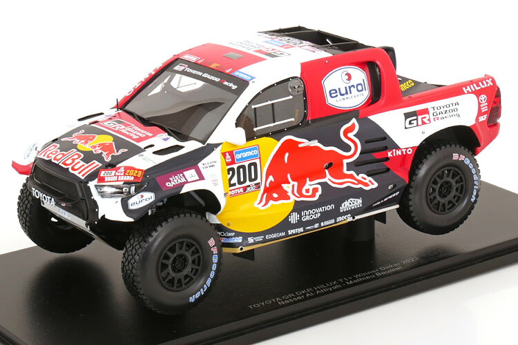 楽天市場】イクソ 1/18 トヨタ GR DKR ハイラックス Evo #209 7th