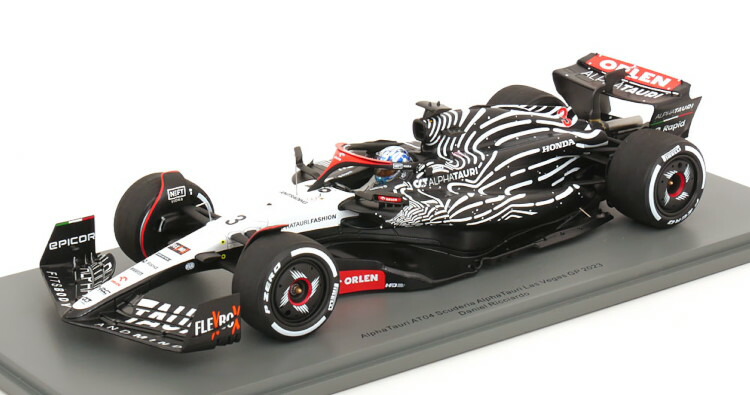 スパーク 1/18 アルファタウリ AT04 ラスベガスグランプリ USA 2023 リカルドSpark 1:18 Alpha Tauri AT04 GP Las Vegas USA 2023 Riciardo with ShowCase|Reowide モデルカー カタログ SHOP