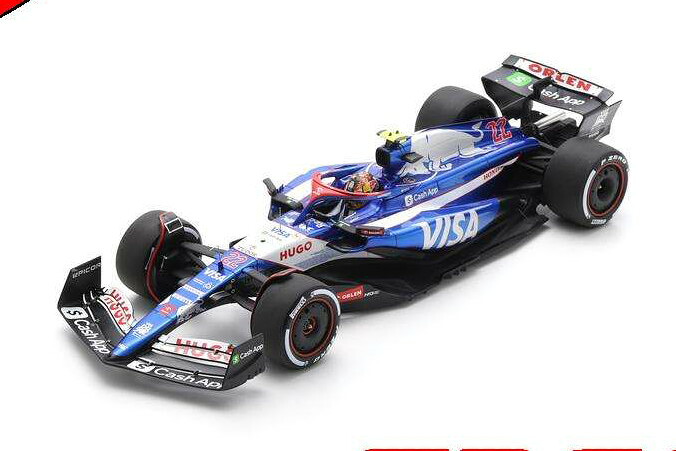 スパーク 1/18 RB VCARB 01 #22 サウジアラビア グランプリ フォーミュラ1 2024 角田 裕毅 ドライバーフィギュア付Spark 1:18 RB VCARB 01 N22 Saudi Arabia GP Formula 1 2024 Yuki Tsunoda With driver figure|Reowide モデルカー カタログ SHOP