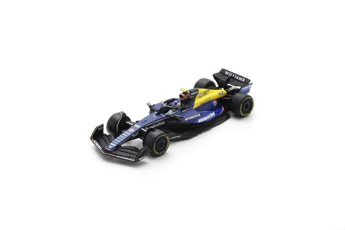 ぴかぴか光る 1/64ウィリアムズ FW46 #43 メキシコ合衆国グランプリ 公式1 2024 フランコ コラピントSpark 1:64 Williams FW46 N43 Mexico GP formula 2024 Franco Colapinto 車-乗り物のおもちゃ-おもちゃ