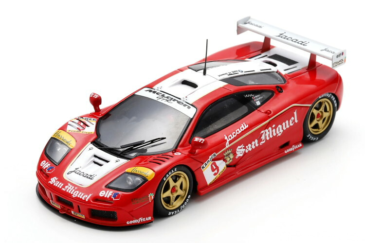 スパーク 1/43 マクラーレン F1 GTR #9 ズーハイ3時間 優勝 1995 アンディ ウォレス/オリビエ グルイヤール 300台限定Spark 1:43 McLaren F1 GTR N9 Winner 3h Zhuhai 1995 Andy Wallace/Olivier Grouillard Limited 300 pcs|Reowide モデルカー カタログ SHOP
