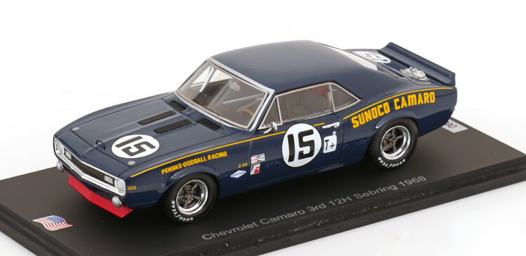 楽天市場】スパーク 1/43 シボレー カマロ #2 デイトナ IROC 1975