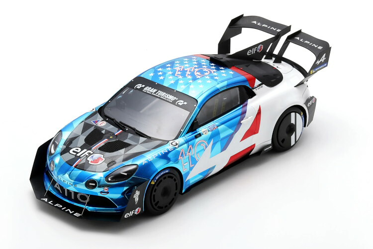 スパーク 1/18 アルピーヌ A110 GT4 Evo #110 3位 パイクスピーク 2023 ラファエル アスティエSpark 1:18 Alpine A110 GT4 Evo N110 3rd Pikes Peak 2023 Raphael Astier|Reowide モデルカー カタログ SHOP