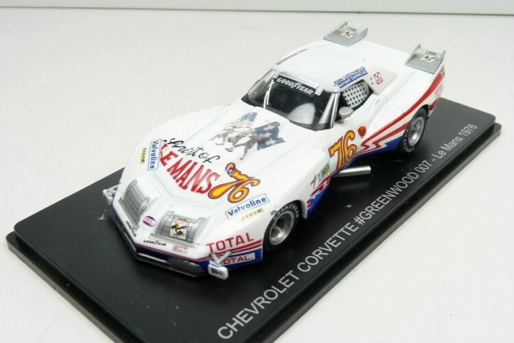 スパーク 1/43 シボレー コルベット #76 ル・マン24時間 1976 ダルニッシュ Spark 1:43 CHEVROLET Corvette N76 24 Heures Le Mans 1976 Darniche