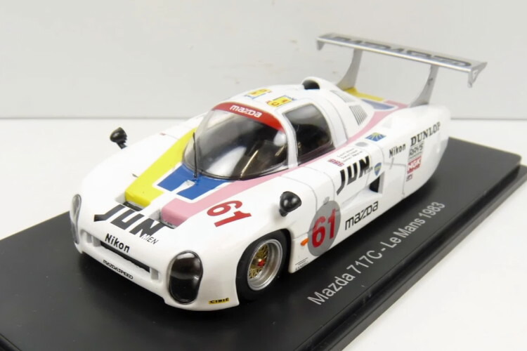 スパーク 1/43 マツダ 717C #61 ル・マン24時間 1983 アラム Spark 1:43 Mazda 717C N61 24 Heures Le Mans 1983 Allam