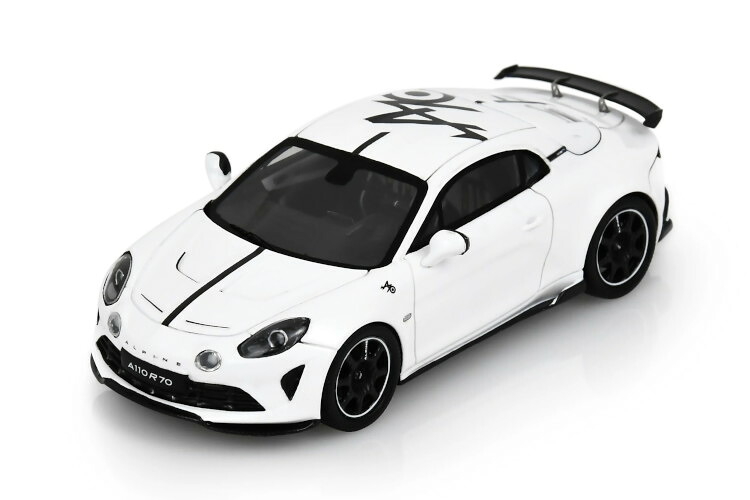ぴかぴか光る 1/43 ルノー アルピーヌ A110 急進的 70 クーペ 2024 白いことSpark 1:43 RENAULT ALPINE A110 RADICALE 70 COUPE 2024 WHITE 車-乗り物のおもちゃ