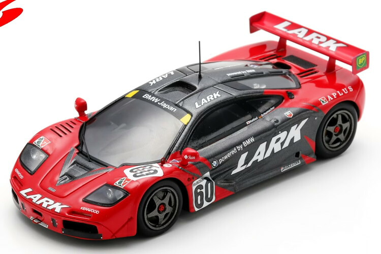 ぴかぴか光る 1/43 マクラーレン F1 GTR 6.1L V12 #60 勝ちえる ラウンド 1 GT500 JGTC 1996 服部 尚貴/ラルフ シューマッハSPARK 1:43 McLAREN F-1 GTR 6.1L V12 N60 WINNER ROUND 1 GT500 JGTC 1996 N HATTORI/RALPH SCHUMACHER