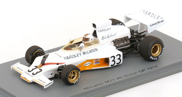 スパーク 1/43 マクラーレン M23 #33 オランダ グランプリ 1974 ヘイルウッドSpark 1:43 McLaren M23 N33 GP Netherland 1974 Hailwood|Reowide モデルカー カタログ SHOP