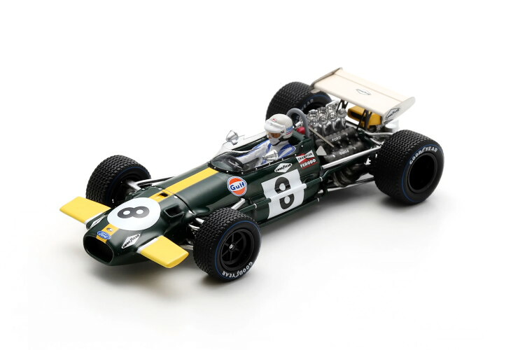 スパーク 1/43 ブラバム BT26A #8 3位 メキシコ グランプリ フォーミュラ1 1969 ジャック ブラバムSpark 1:43 Brabham BT26A N8 3rd Mexico GP Formula 1 1969 Jack Brabham|Reowide モデルカー カタログ SHOP