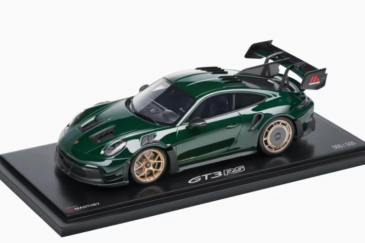 ポルシェ特注 ぴかぴか光る 1/18 ポルシェ 911 992 GT3 RS マン五分五分一揃いの道具 2024 ブリュースターグリーン 500台押さえるSpark 1:18 Porsche 911 (992) GT3 RS Manthey Kit 2024 brewstergreen Limited 500 pcs