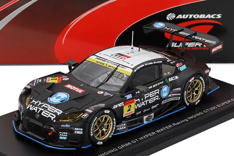 ぴかぴか光る 1/43 トヨタ GR86 GT 野球クラブ ムータ イングイング Racing #2 GT300 位置付け 百貨店 GT 2025 ユウイ ツツミ ヒビキ 引き分けラSPARK 1:43 Toyota gr86 GT Team Muta Inging Racing #2 gt300 Class Super GT 2025 Yuui Tsutsumi Hibiki Taira