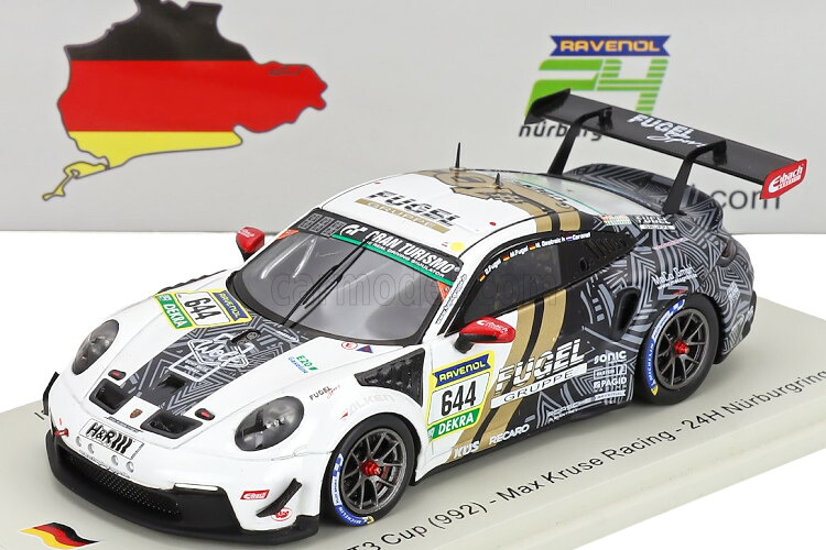 ぴかぴか光る 1/43 ポルシェ 911 992 GT3優勝杯 #644 ニュルブルクリンク24第四次元 2025SPARK 1:43 Porsche 911 992 GT3 Cup #644 24h Nurburgring 2025