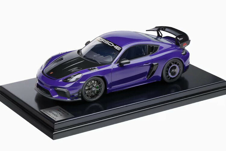 ポルシェ特注 スパーク 1/12 ポルシェ 718 ケイマン GT4 RS 982 マンタイキット 2024 ウルトラバイオレット 200台限定SPARK 1:12 Porsche 718 Cayman GT4 RS 982 Manthey Kit 2024|Reowide モデルカー カタログ SHOP