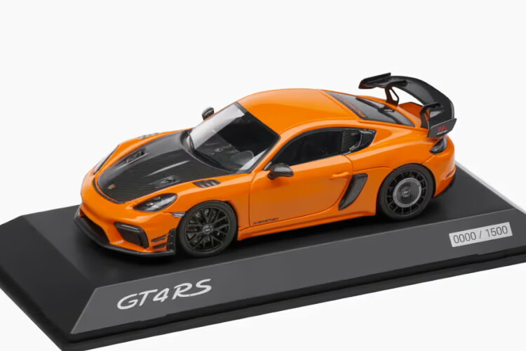 ポルシェ特注 ぴかぴか光る 1/43 ポルシェ 718 ケイマン GT4 RS 982 マン五分五分一揃いの道具 2024 淡彩オレンジ色 1500台押さえるSPARK 1:43 Porsche 718 Cayman GT4 RS 982 Manthey Kit 2024