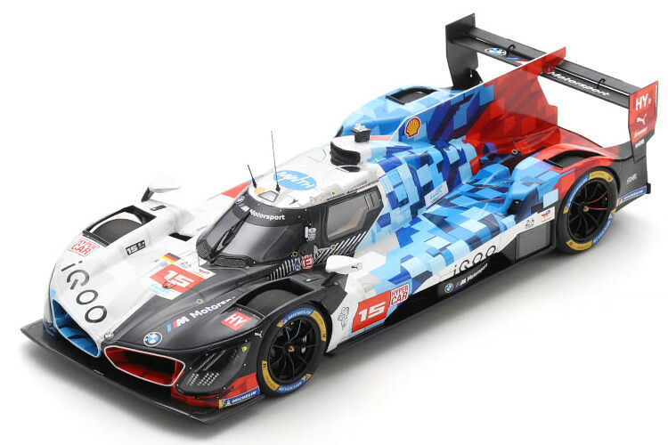 ぴかぴか光る 1/18 BMW M変わり種 V8 #15 ル・マン24第四次元 2025 WRT マグヌッセン/マルチェッロ/愛読者トールSPARK 1:18 BMW M Hybrid V8 #15 2025 WRT