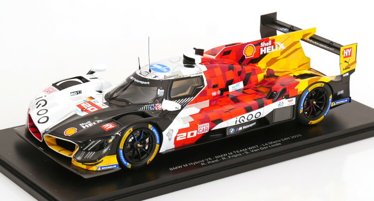 ぴかぴか光る 1/18 BMW M 変わり種 V8 #20 ル・マン24第四次元 2025 BMW M野球クラブWRTSPARK 1:18 BMW M Hybrid V8 #20 Le Mans 2025