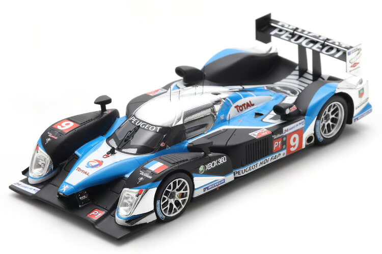 スパーク 1/43 プジョー 908 HDi #9 優勝 ル・マン24時間 2009 Wurz/Brabham/GeneSpark 1:43 Peugeot 908 HDi #9 Winner 24h Le Mans 2009｜Reowide モデルカー カタログ SHOP