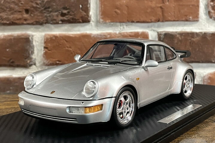 スパーク 1/18 ポルシェ 911 Type 964 Turbo 3 6 1993 シルバーグレーSpark 1:18 Porsche 911 Type 964 Turbo 3 6 1993 Silver Grey|Reowide モデルカー カタログ SHOP