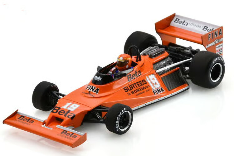 スパーク 1/43 サーティース TS20 #19 9位 イギリスグランプリ 1978 V.ブランビラSpark 1:43 Surtees TS20 #19 9th British GP 1978 Vittorio Brambilla｜Reowide モデルカー カタログ SHOP