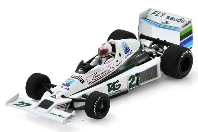 スパーク 1/43 ウィリアムズ FW06 #27 3位 アメリカ西グランプリ 1979 A.ジョーンズSpark 1:43 Williams FW06 #27 3rd USA West GP 1979 Alan Jones|Reowide モデルカー カタログ SHOP
