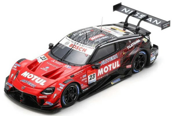 スパーク 1/43 MOTUL AUTECH Z NISMO #23 松田 次生/ロニー クインタレッリ GT500 スーパー GT 2022Spark 1:43 MOTUL AUTEC Z NISMO N23 Tsugio Matsuda/Ronnie Quintarelli GT500 Super GT 2022