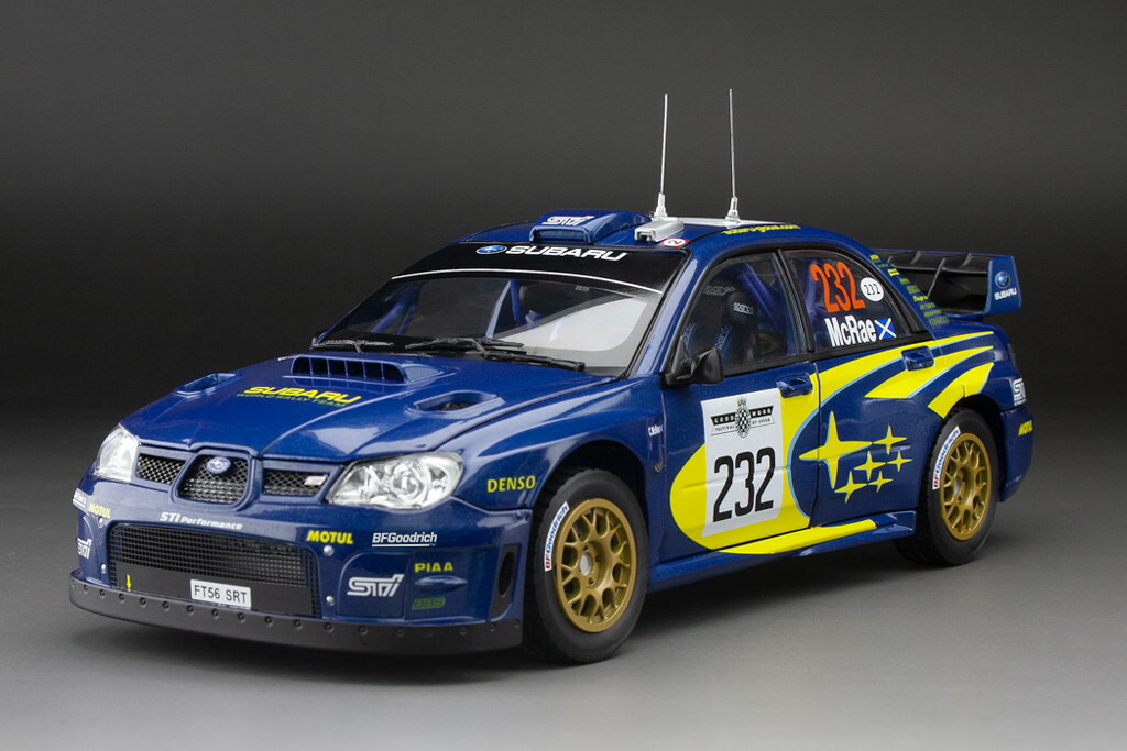 autoart 1/18 スバル インプレッサ WRC #7 AUTOart 1:18 Subaru Impreza WRC 22B 1997 Safari Rally Winner