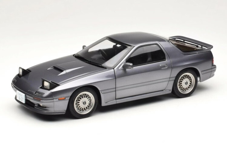 SUN STAR 1/18 マツダ RX-7 FD3RS サバンナ アンフィニ クーペ FC3S 2006 グレー ミード 100台限定 SUN-STAR 1:18 MAZDA RX-7 (FD3RS) SAVANNA INFINI COUPE (FC3S) 2006 GREY MEAD LIMITED 100 pcs