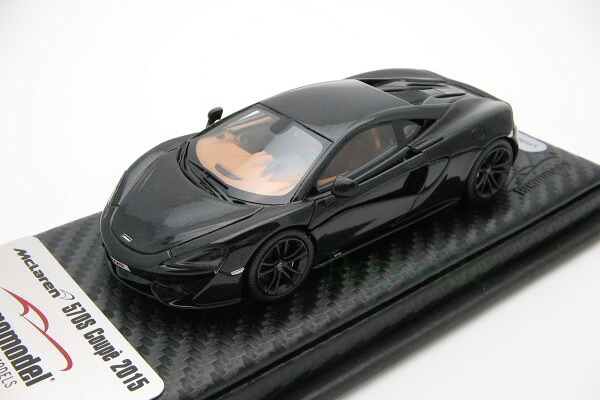 テクノ真似形 1/43 マクラーレン 570S クーペ オニキス 黒いこと 2015 50台制限事項 \u003cBR\u003eTecnomodel 1:43 McLaren 570S Coupe Onyx Black 2015 Limited edition 50 pcs.