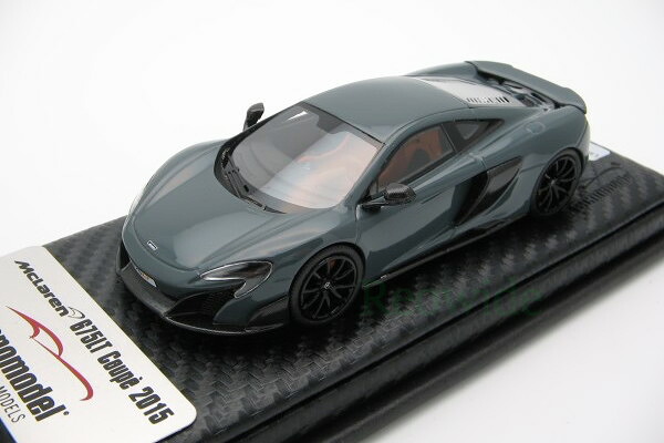 テクノ模範例 1/43 マクラーレン 675LT クーペ シケイングレー 2015 100台押さえる \u003cBR\u003eTecnomodel 1:43 McLaren 675LT Coup\u0026#232; Chicane Grey 2015 Limited edition 100 pcs.