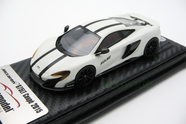 テクノ模範例 1/43 マクラーレン 675LT クーペ グロス 白いこと 2015 50台押さえる \u003cBR\u003eTecnomodel 1:43 McLaren 675LT Coupe Gloss White 2015 Limited edition 50 pcs.