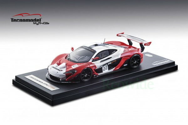 ミニカー　1/43 マクラーレン P1 GTR(グレー×レッド) [TSM430157] 楽天市場】テクノモデル 1/43 マクラーレン P1 GTR テスト