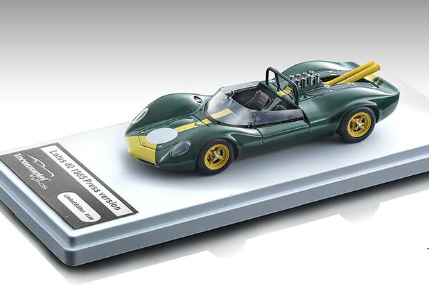 テクノ模範例 1/43  芙蓉 40 1965 押し付ける・変わり種 150台押さえるTecnomodel 1:43 Lotus 40 1965 Press version
