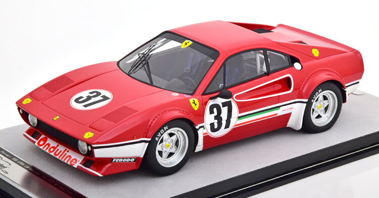 テクノモデル 1/18 フェラーリ 308 GTB4 LM #37 4th ハヴィジョフ インターナショナル 1978 TECNOMODEL 1:18 FERRARI 308 GTB4 LM N 37 4th HAVIROV INTERNATIONAL 1978 M.DANTINNE｜Reowide モデルカー カタログ SHOP