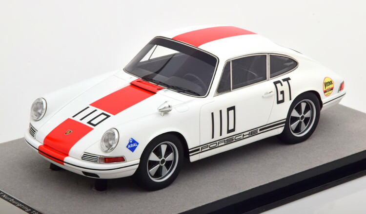 テクノモデル 1 18 ポルシェ 911T #110 ニュルブルクリンク 1968 80台限定Tecnomodel 1:18 Porsche 911T No 110 Nuerburgring 1968 Hurth Greger Limited Edition 80 pcs