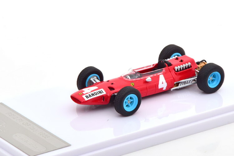 テクノ模範例 1/43 フェラーリ 512 F1 イタリア共和国GP 1965 ロレンツォ・バンディーニ 100台押さえるTecnomodel 1:43 Ferrari 512 F1 GP Italien 1965 Bandini Limited Edition 100 pcs.