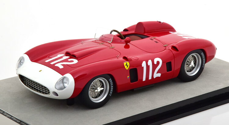 テクノモデル 1/18 フェラーリ 860 モンツァ #112 タルガ フローリオ 1956 115台限定Tecnomodel 1:18 Ferrari 860 Monza No 112 Targa Florio 1956 Collins/Castellotti Limited Edition 115 pcs|Reowide モデルカー カタログ SHOP