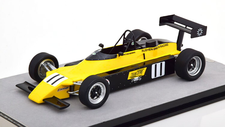 テクノモデル 1/18 ヴァンディーメン RF82 #11 優勝 Rd3 シルバーストーン 1982 セナTecnomodel 1:18 Van Diemen RF82 #11 Winner Rd3 Silverstone 1982 Senna｜Reowide モデルカー カタログ SHOP