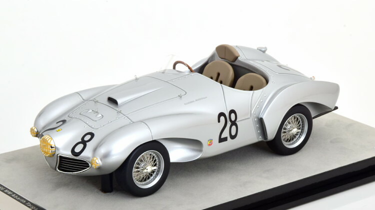 テクノモデル 1/18 フェラーリ 166 MM アバルト #28 タルガ フローリオ 1953 105台限定Tecnomodel 1:18 Ferrari 166 MM Abarth No 28 Targa Florio 1953 Musitelli Limited Edition 105 pcs｜Reowide モデルカー カタログ SHOP