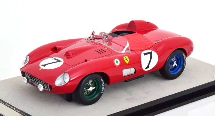 テクノモデル 1/18 フェラーリ 335S #7 24時間 ル・マン 1957 ホーソーン 175台限定Tecnomodel 1:18 Ferrari 335S No 7 24h Le Mans 1957 Hawthorn/Musso Limited Edition 175 pcs｜Reowide モデルカー カタログ SHOP