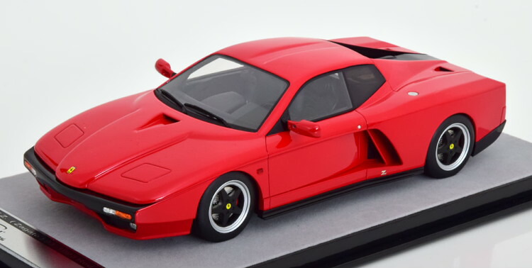 KESS 1/43 フェラーリ ザガート FZ93 ジュネーブ 1993 レッド Kess Ferrari Zagato FZ93 - 1993 Geneva Motorshow - Red/Black