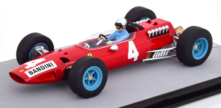 テクノモデル 1/18 フェラーリ 512 F1 イタリアGP 1965 ドライバーフィギュア付き 95台限定 Tecnomodel 1:18 Ferrari 512 F1 GP Italy 1965 Bandini with driver figurine Limited Edition 95 pcs|Reowide モデルカー カタログ SHOP